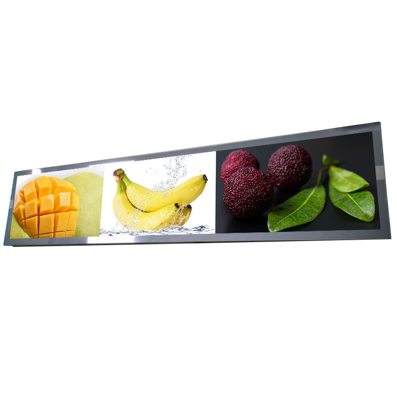 AUO Stretched Bar LCD Panel 48 inch Resolution 3840x320 Backlight 700cd/m2 Store shelf display screen P483IVN02.0