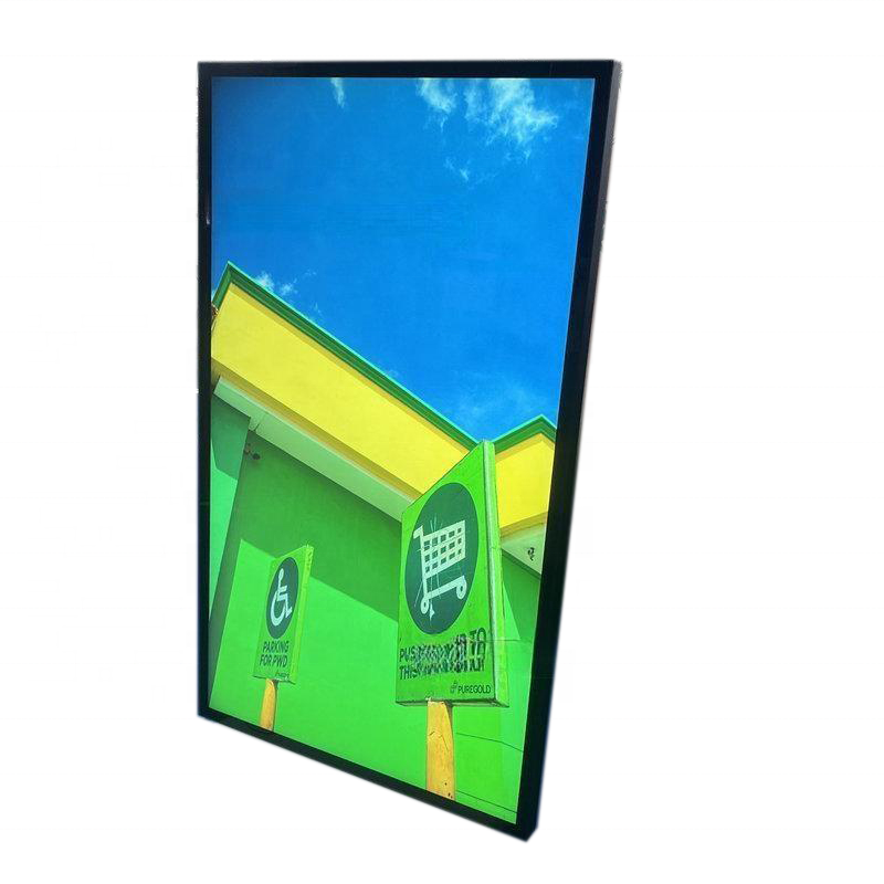 3000 nits high brightness lcd monitor  55  inch  for Outdoor display  use for Bus stop signs and outdoor advertising machines