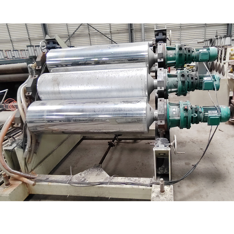 Used Plastic PVC Sheet Extruder Machine PVC Foam Sheet Extrusion Line