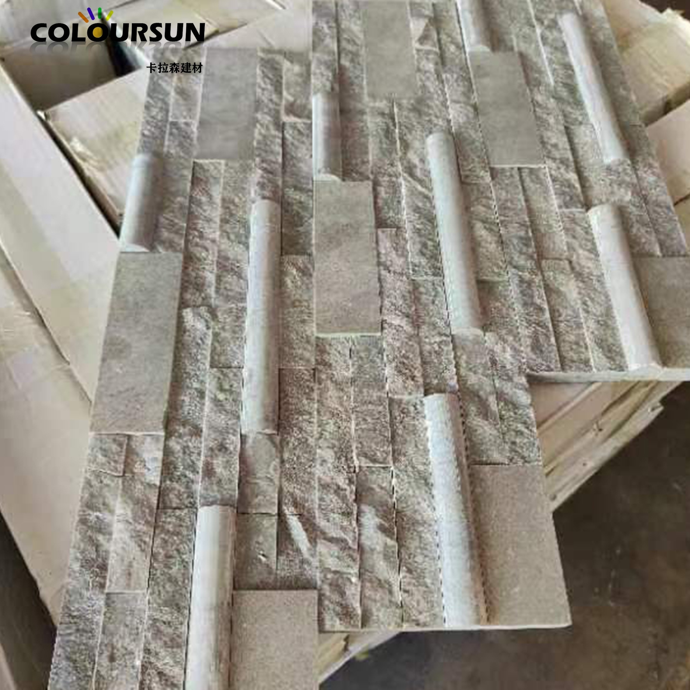 panel Slate natural stacked stone panel wall cladding flat conor panels exterior wall culture stone for exterior