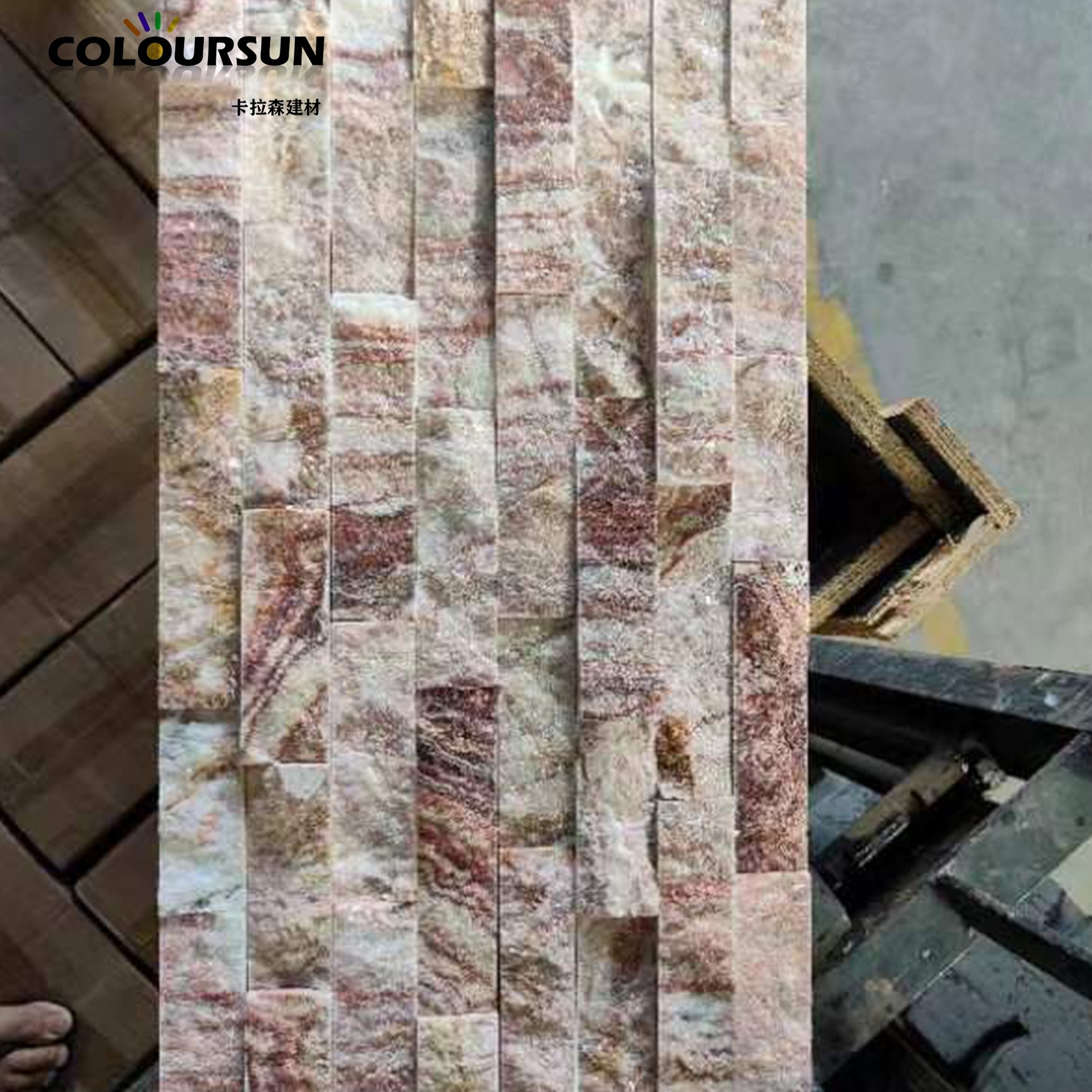 panel Slate natural stacked stone panel wall cladding flat conor panels exterior wall culture stone for exterior