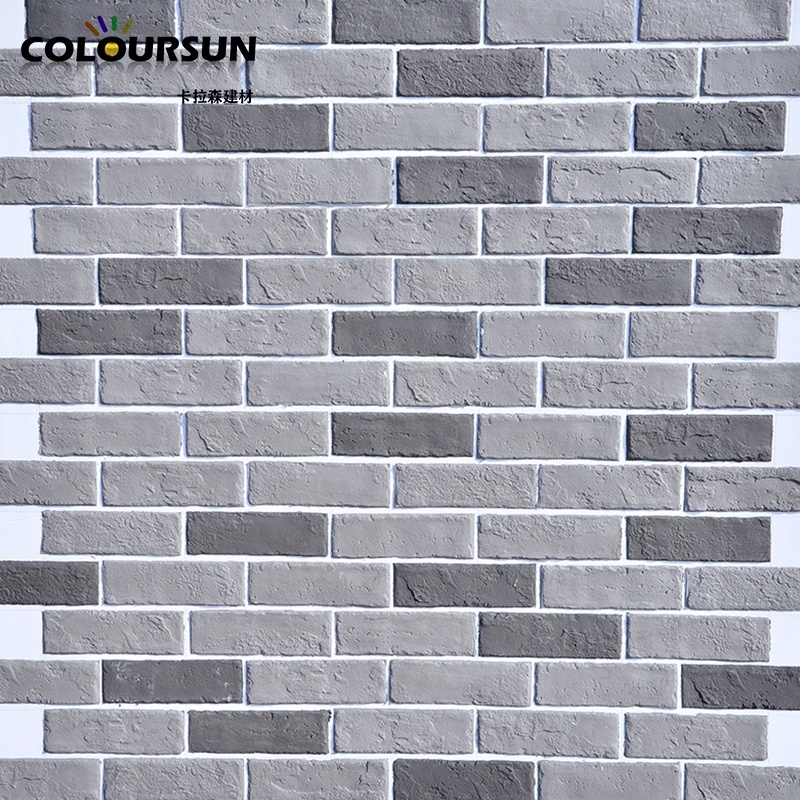 Facing Brick texture flexible clay wall cladding ceramic tiles stone mcm cladding decoration wall Flexible Panel tile