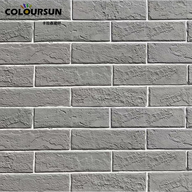 Facing Brick texture flexible clay wall cladding ceramic tiles stone mcm cladding decoration wall Flexible Panel tile