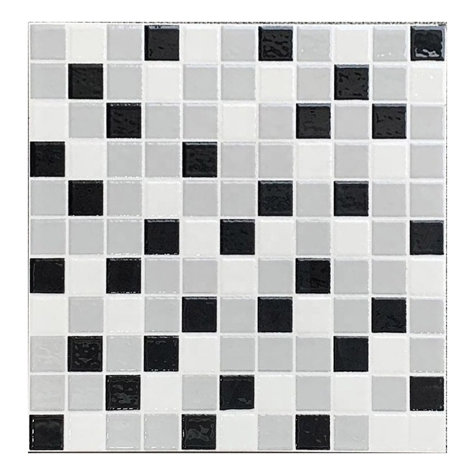 Customized Natural Stone Marble Mosaic Tiles Home Decor Peel-Stay Green Waterjet Swimming Pool Mosaic Tile Craft Natural Stone