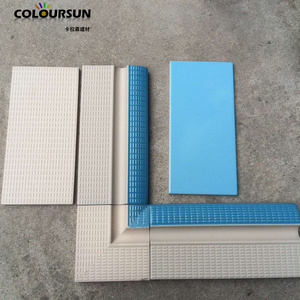 Wholesale factory Foshan Coping Waterline Edge Exterior Swimming Nosing Porcelain Non slip Swimming Pool Edge Tiles