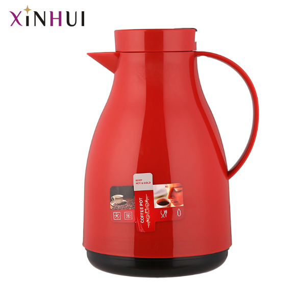 Office plastic flask thermos tea coffee pot for sale