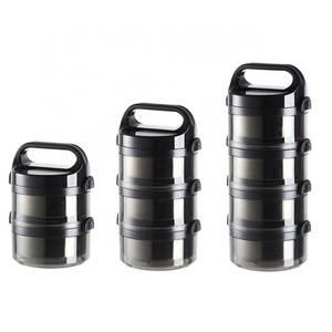 Take-away Folding Tiffin Carrier Lunchbox 2/3/4 Tiers Foldable 304 Stainless Steel Tiffin Lunch Box