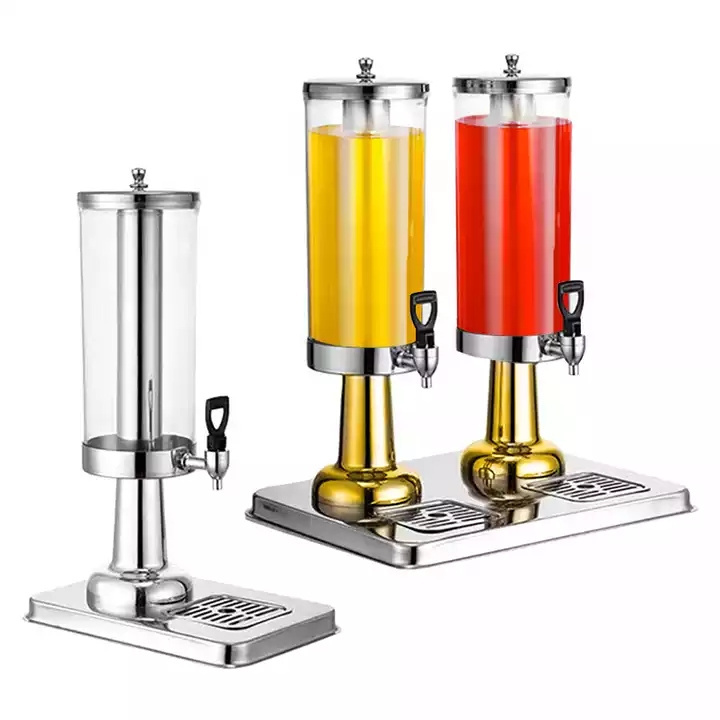 Hot Sale Cold Dispenser Automatic Stainless Steel Drink Dispenser Whit Tap Cold Fruit Juice Beer Beverage Dispensers For Party