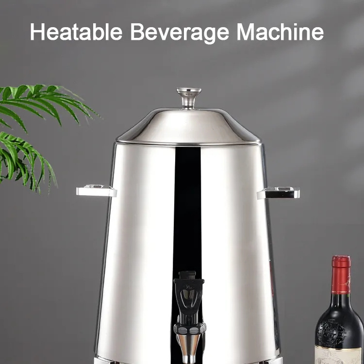 Commercial Equipment 13l Keep Hot And Warm Stainless Steel Juice Coffee Beverage Dispenser Buffet Electric Heating Warmer