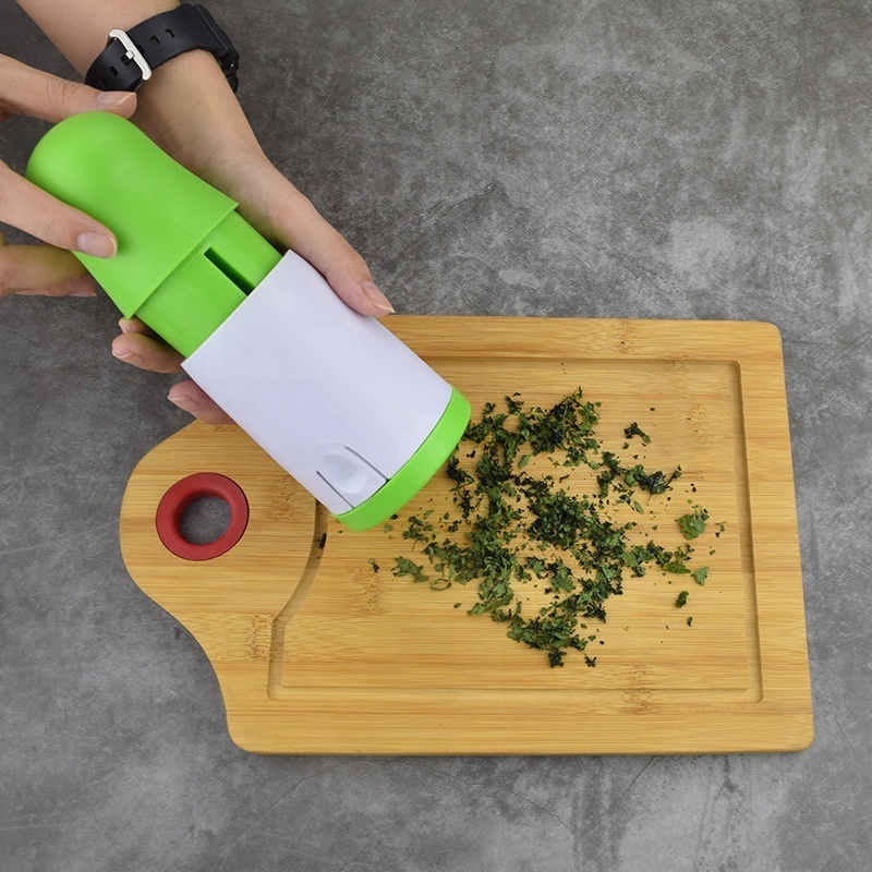 Portable Parsley Shredder Cutter Household Kitchen Tools Spices Food Grinder Herb Side Dish Vegetable Chopper