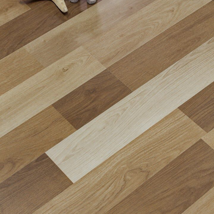 Hot sale high gloss Plant Wholesale engineered Wood Grain Water Resistant Laminate Solid Oak Wood Flooring