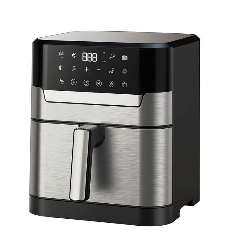 New Product 6L Etfe Digital Control Air Fryer With SS 304 Heating Element