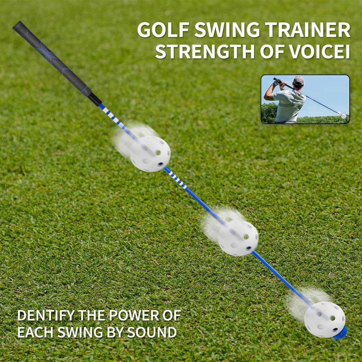 Factory Wholesale Golf Swing Training Stick for Beginners Assisted With Golf Swing Aids Golf Speed Swing Trainer