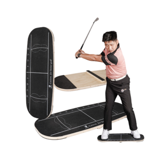 Hot Sale Golf Balance Board Golf Swing Balance Board Golf Putting Trainer Pressure Plate Wooden For Training Aids Practice