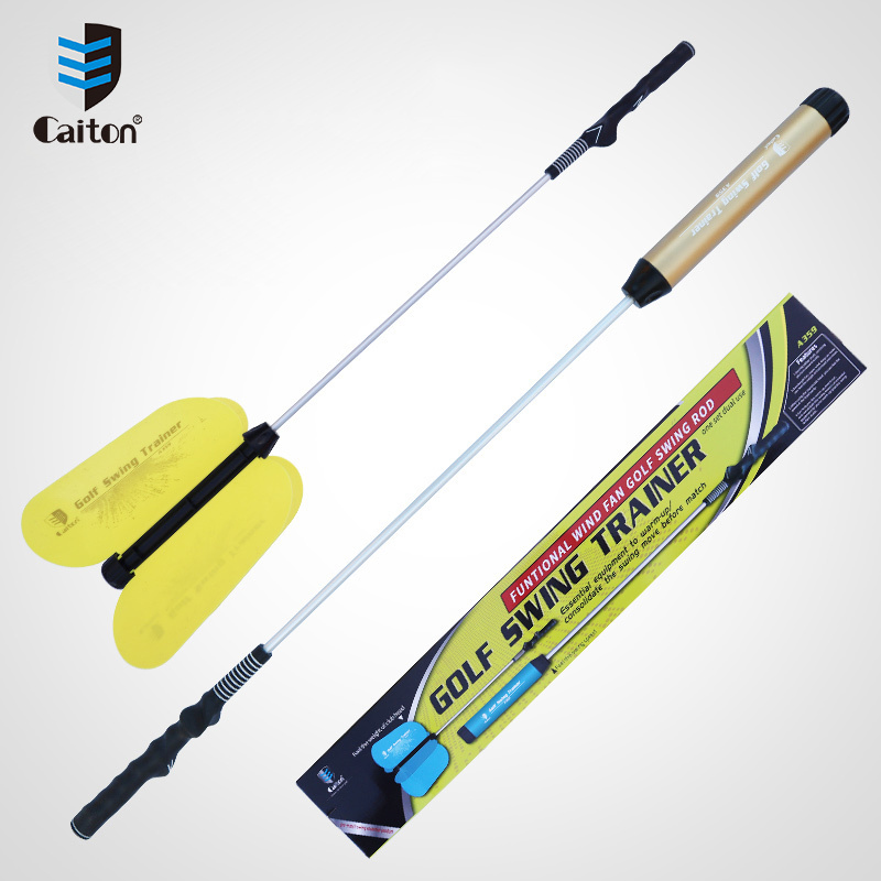 Caiton Golf Power Resistance Trainer Golf Swing Trainer Golf Power Swing Fan