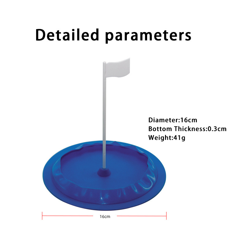 Soft Base Actuators mini golf flag custom Standard Stick Flag Pole  plastic Cup Golf Course Golf Flags Set