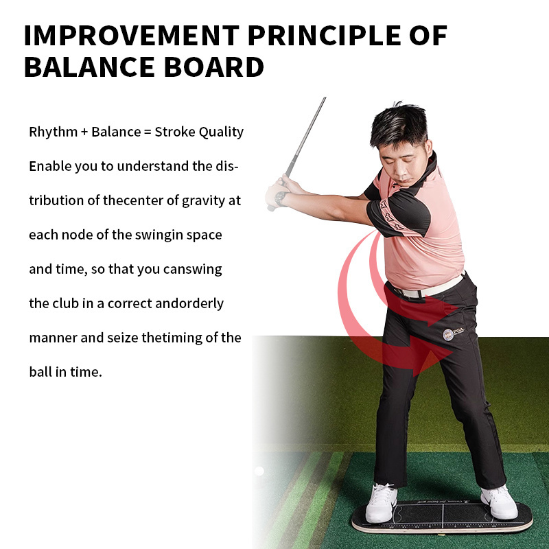 Golf center gravity transfer plate Putting Training Aid Balancer For Golf Practice For Training Aid