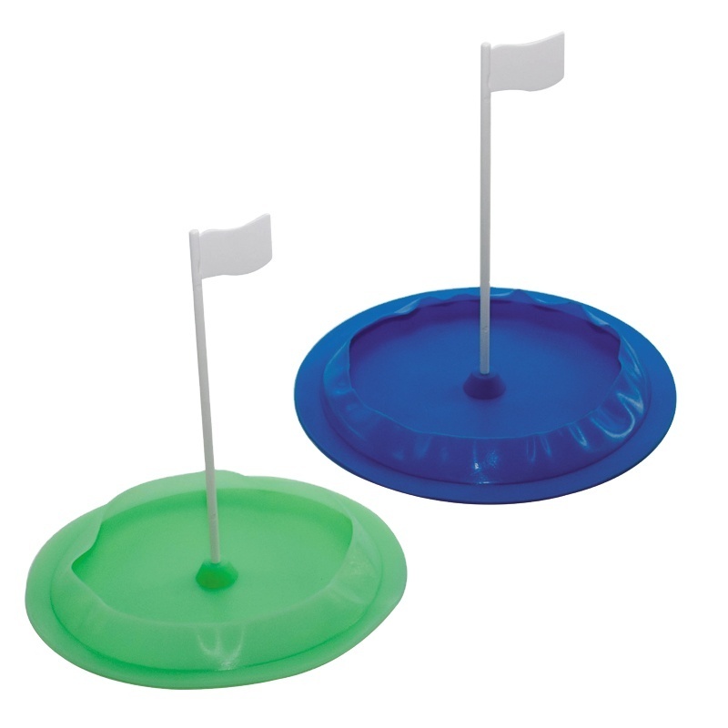 Soft Base Actuators mini golf flag custom Standard Stick Flag Pole  plastic Cup Golf Course Golf Flags Set