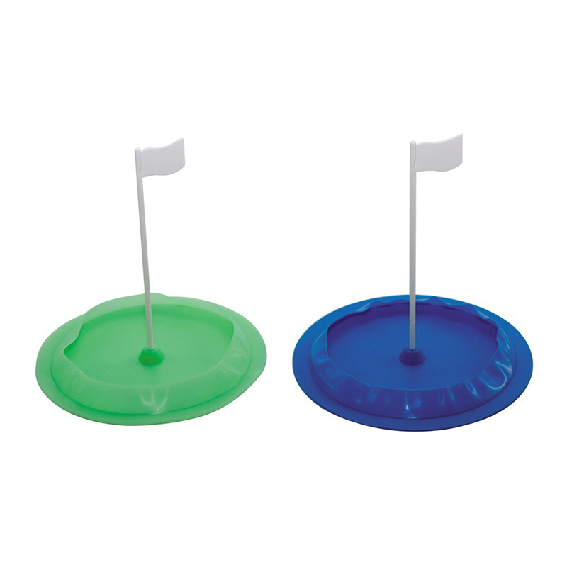 Soft Base Actuators mini golf flag custom Standard Stick Flag Pole  plastic Cup Golf Course Golf Flags Set