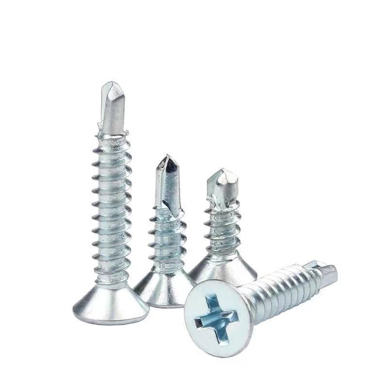 DIN7504 Cross Recessed Countersunk Head Self-Drilling Screws With Tapping Screw Thread