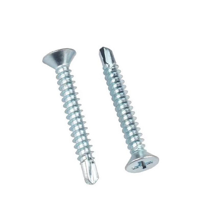 DIN7504 Cross Recessed Countersunk Head Self-Drilling Screws With Tapping Screw Thread