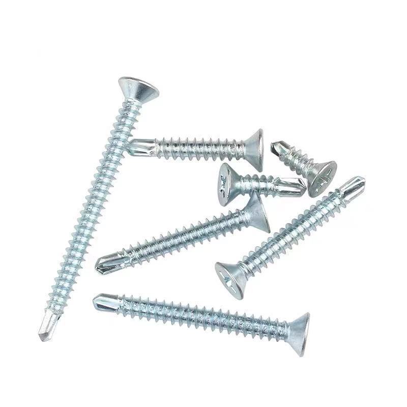 DIN7504 Cross Recessed Countersunk Head Self-Drilling Screws With Tapping Screw Thread