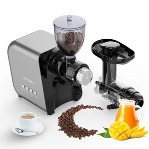 Electric Coffee Grinder Electric Coffee Beans Low Temperature Horizontal Grinding Coffee Bean Grinder