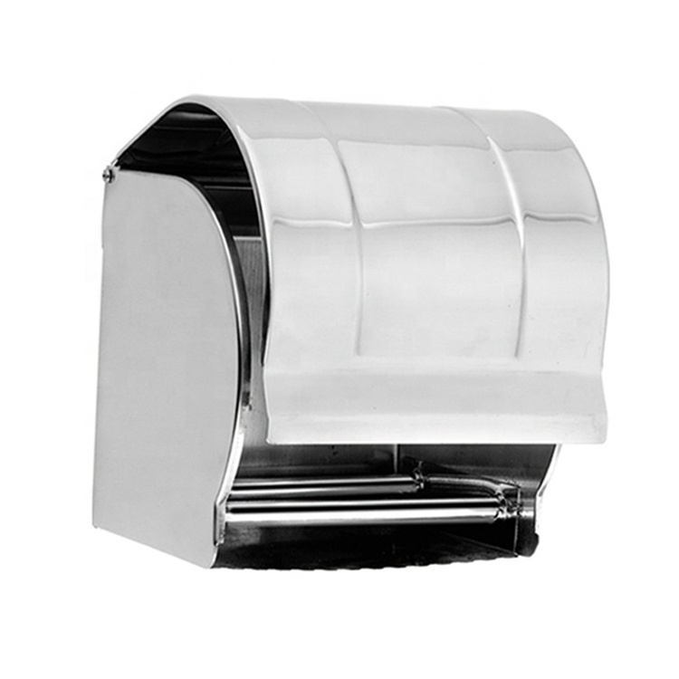 Good Quality Stainless Steel Round Toilet Paper Dispenser Tissue Box Holder paper towel dispenser