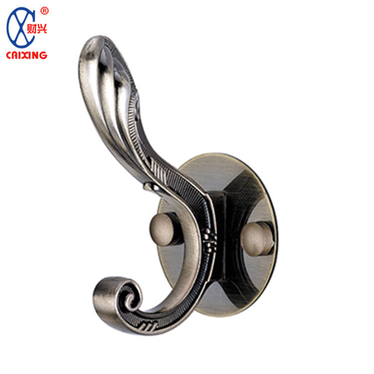 stainless steel bathroom hook free punching thick coat hat hook wall hanging bathroom hanger door back hook