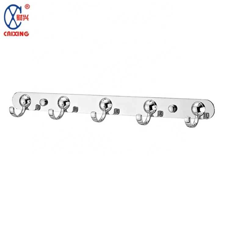 Wholesale bedroom Bathroom accessory wall metal hooks for clothes hanger