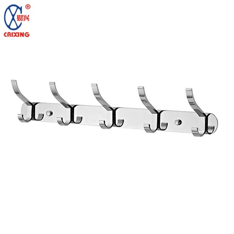 Wholesale bedroom Bathroom accessory wall metal hooks for clothes hanger