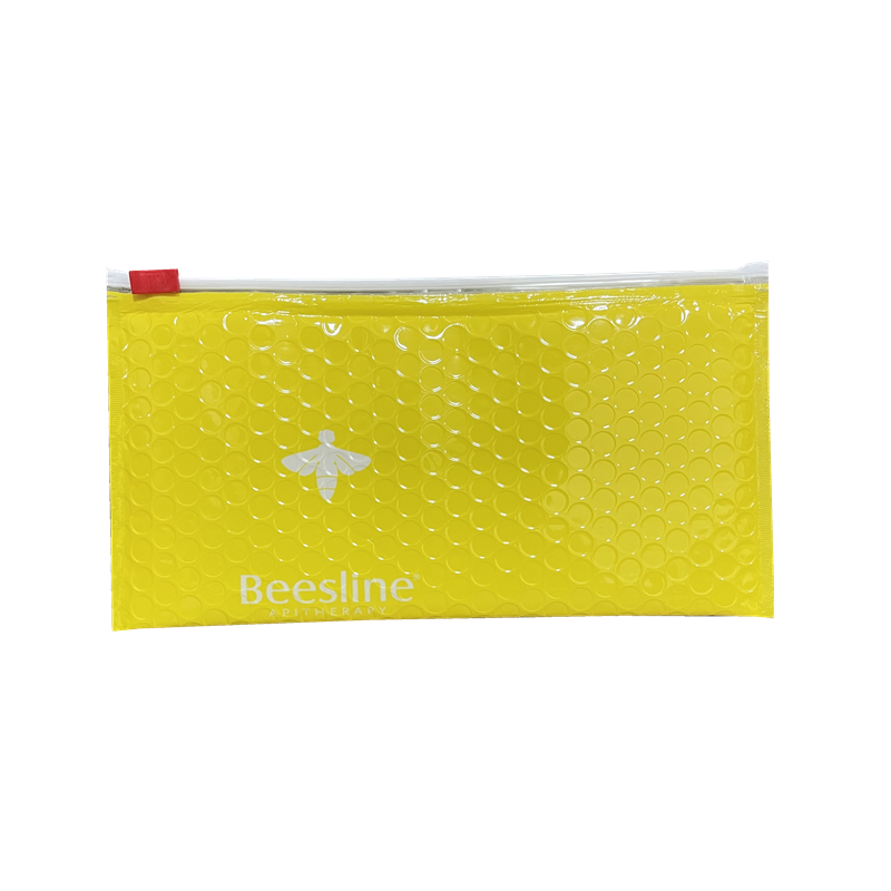 Recyclable Metallic Bubble Envelopes Pink Shockproof Shipping Mailers Packaging Zipper Padded Bubble Bags With LOGO