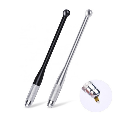 Manual Tattoo Pen Permanent Makeup Machine Microblading Pen for Lip Tattoo and Eyebrow Tattoo Tebori Pen