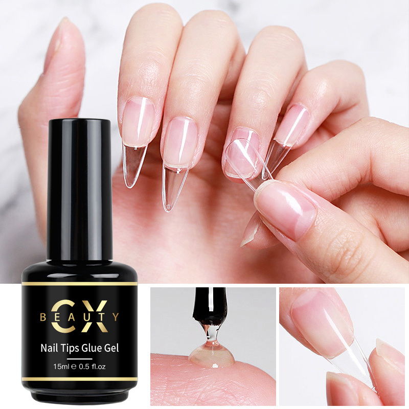 2022 Wholesale Gel Nail Cosmetics Products Press on Nails Resin Art Glue Tips Extension UV Gel