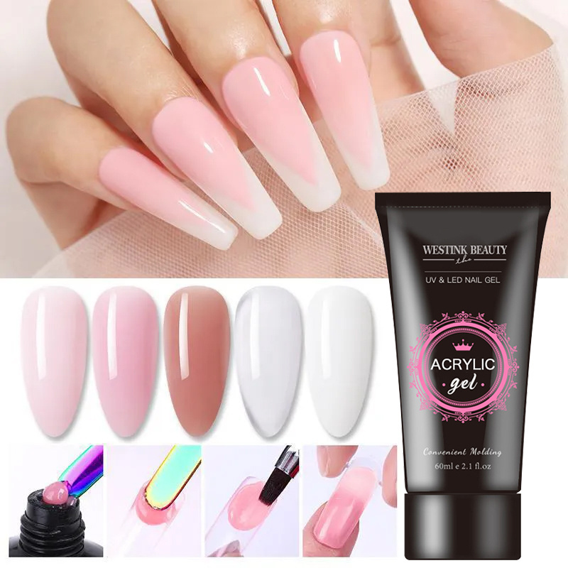 Nails Supplies  28 Colors Professional Nail Supplies Hard Jelly  Poly Nail Extension Acrylic Gel