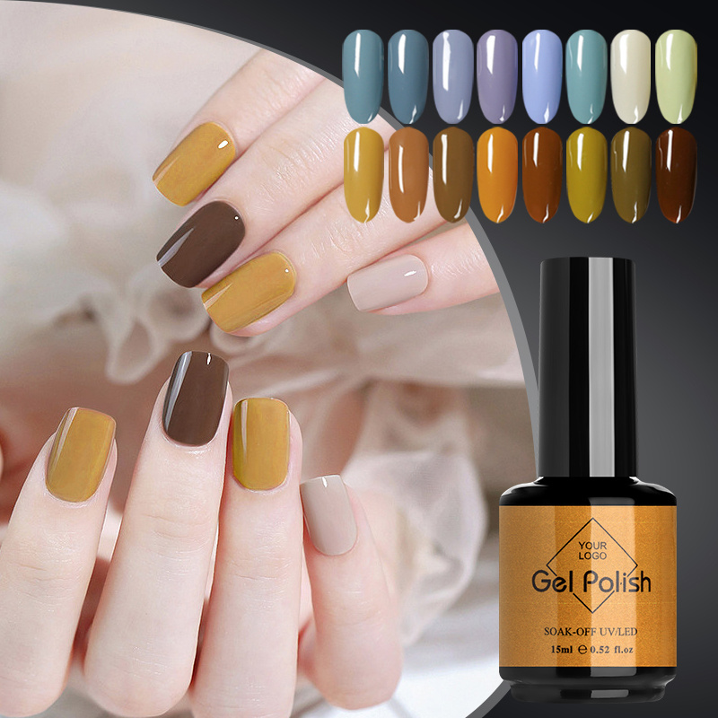 CAIXUAN New Gel Polish 2022 Private Label Soak Off Gel Nail Polish 3step Customized Uv Gel Polish