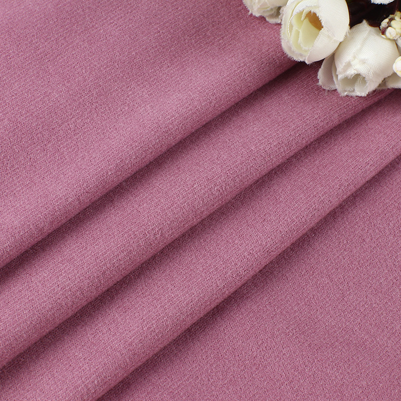 Warm bottoming jersey fabric 280g high elasticity draping viscose eyelet spandex bottoming shirt fabric