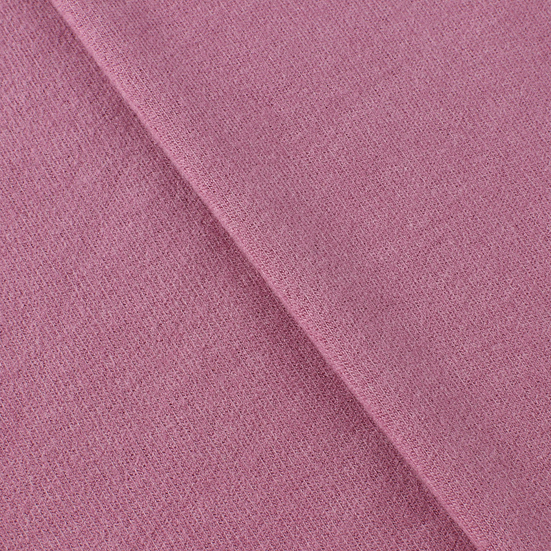 Warm bottoming jersey fabric 280g high elasticity draping viscose eyelet spandex bottoming shirt fabric