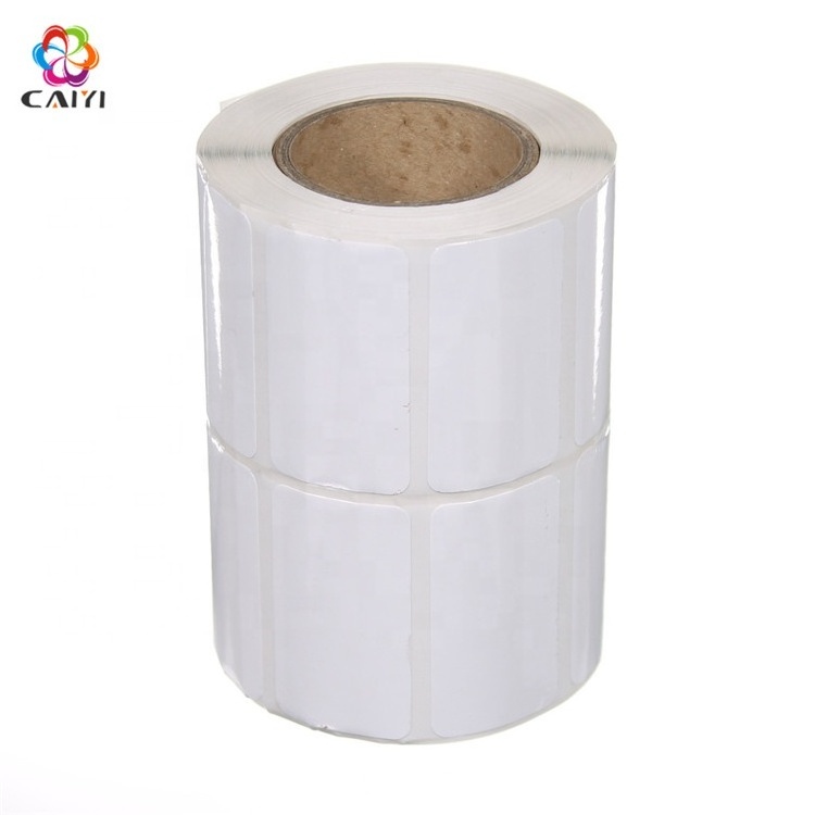 Self Adhesive Glossy White Polyester Labels Thermal Transfer Labels PP Labels