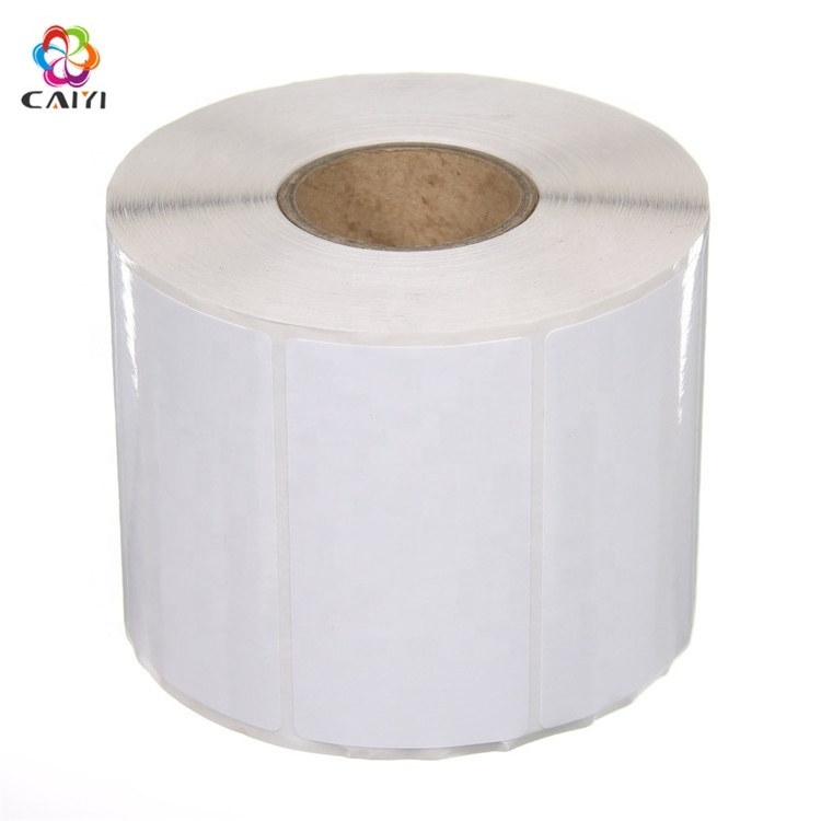 Self Adhesive Glossy White Polyester Labels Thermal Transfer Labels PP Labels