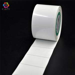 Self Adhesive Glossy White Polyester Labels Thermal Transfer Labels PP Labels