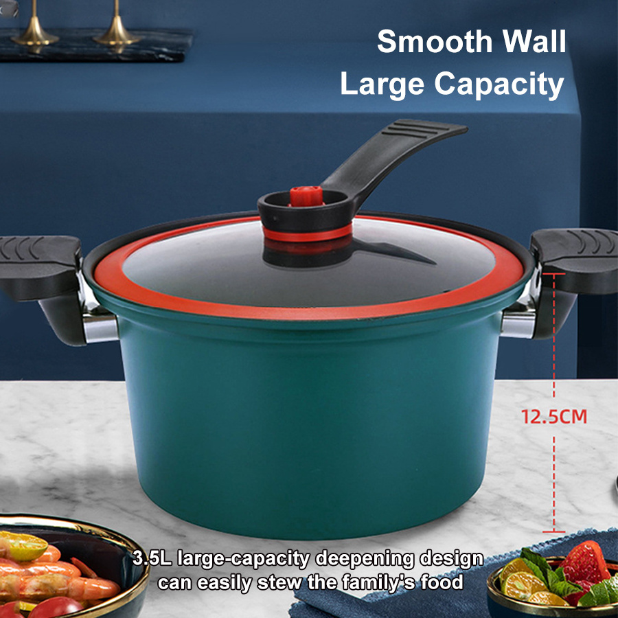 New Design Pressure Pot Cooker Made In China Cast Iron New Style Multipurpose Small Low Pressure Cooker