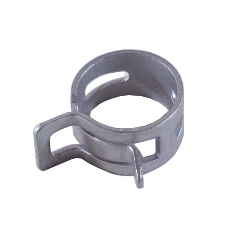 Custom stainless steel constant tension rotor spring band hose clamp