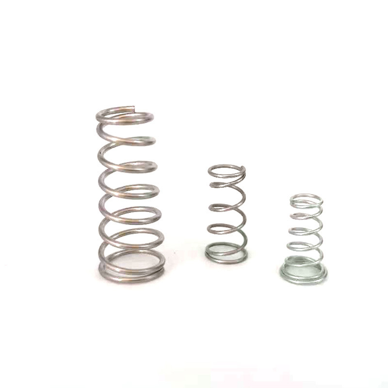 Custom SS304 zinc plating small metal helical coil wire compression spring