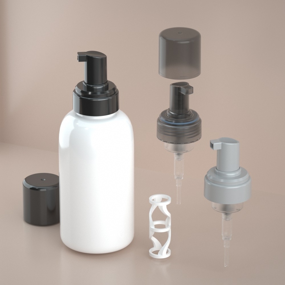 high quality 43/410 Out spring soap liquid dispenser foam pump customized