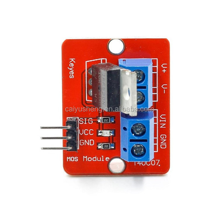 High quality 0-24V 3.5-5V Mosfet Button MOS PWM Driver Module IRF520