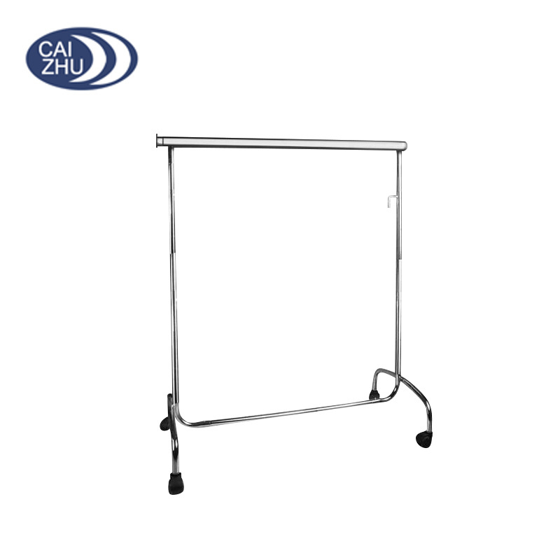 Heavy duty length and height adjustable tube hanging clothes drying rack