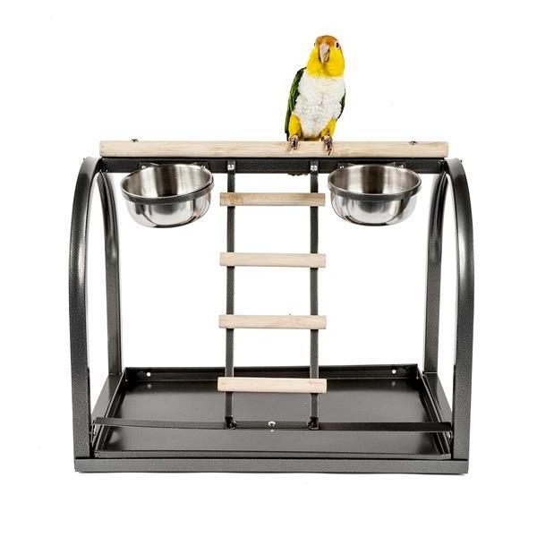 SMALL BIRD PARROT MACAW COCKATOO PET TABLE TOP PARROT BIRD PLAY STAND