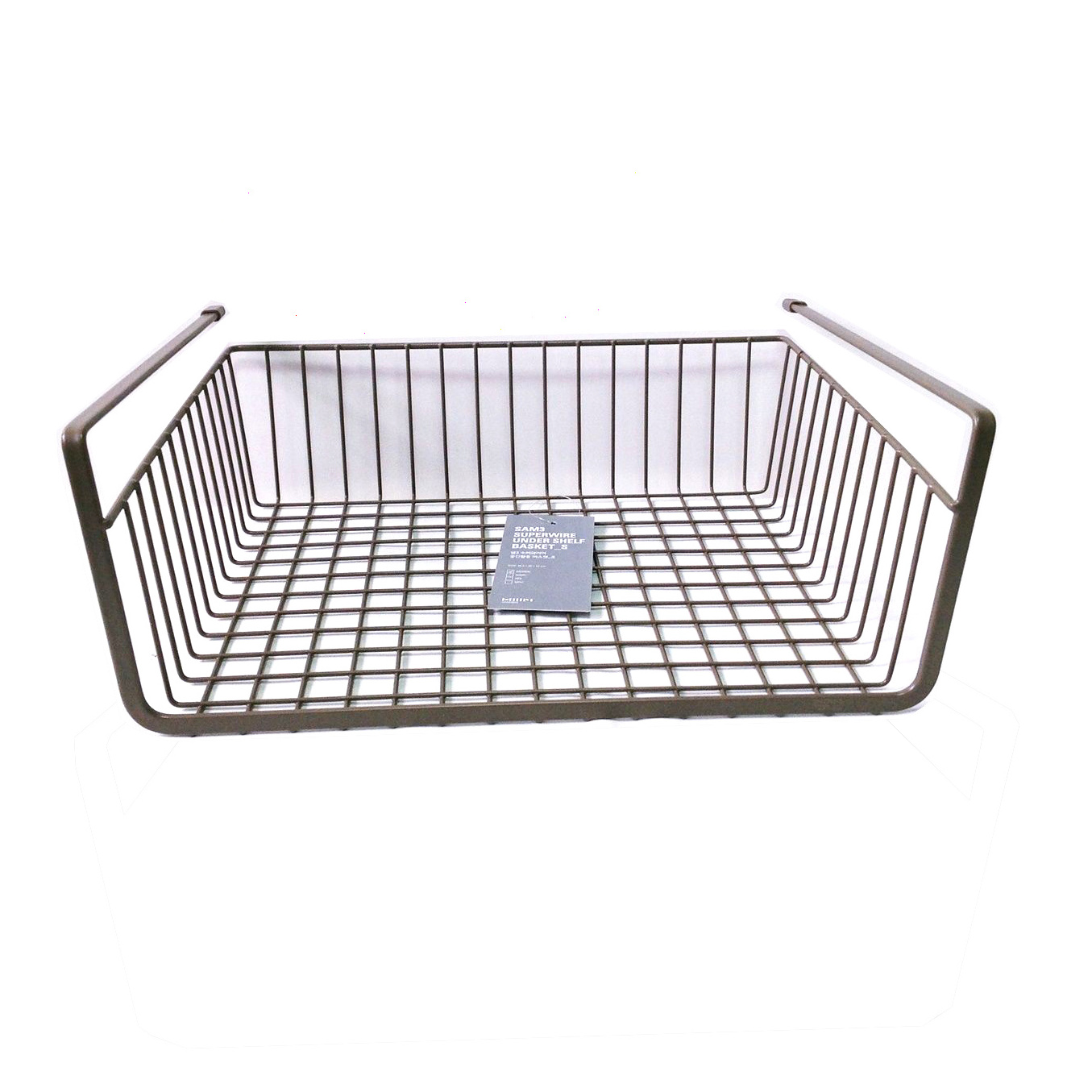 Bathroom Kitchen Cupboard Cabinet Metal Wire Hanging Storage Baskets Under Shelf Basket