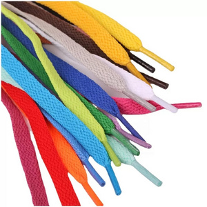 Wholesale Customised Braided Fashion Twisted Shoelace Rope With Plastic Tips